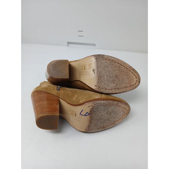 Rag & Bone Margot Suede Boots Shoes Tan Camel US 6 EU 36.5 - Picture 11 of 12